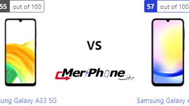 تقرير تفصيلي: مقارنة Samsung Galaxy A33 5G ضد Samsung Galaxy A25