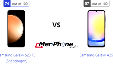 مراجعة علمية: Samsung Galaxy S23 FE (Snapdragon) ضد Samsung Galaxy A25