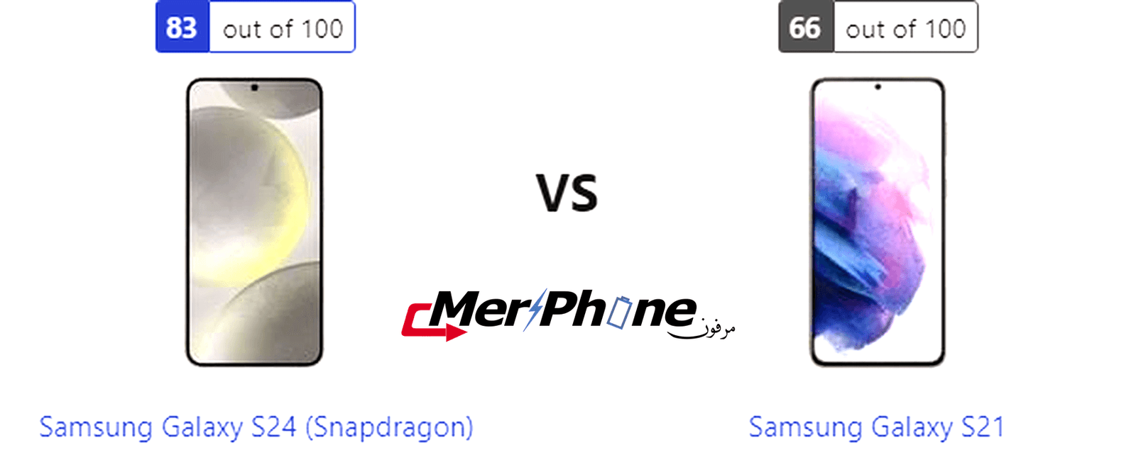 معركة الهواتف الذكية: Samsung Galaxy S24 (Snapdragon) يواجه Samsung Galaxy S21