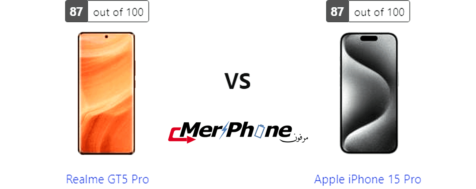 مختبر التقنية: Realme GT5 Pro يتحدى Apple iPhone 15 Pro