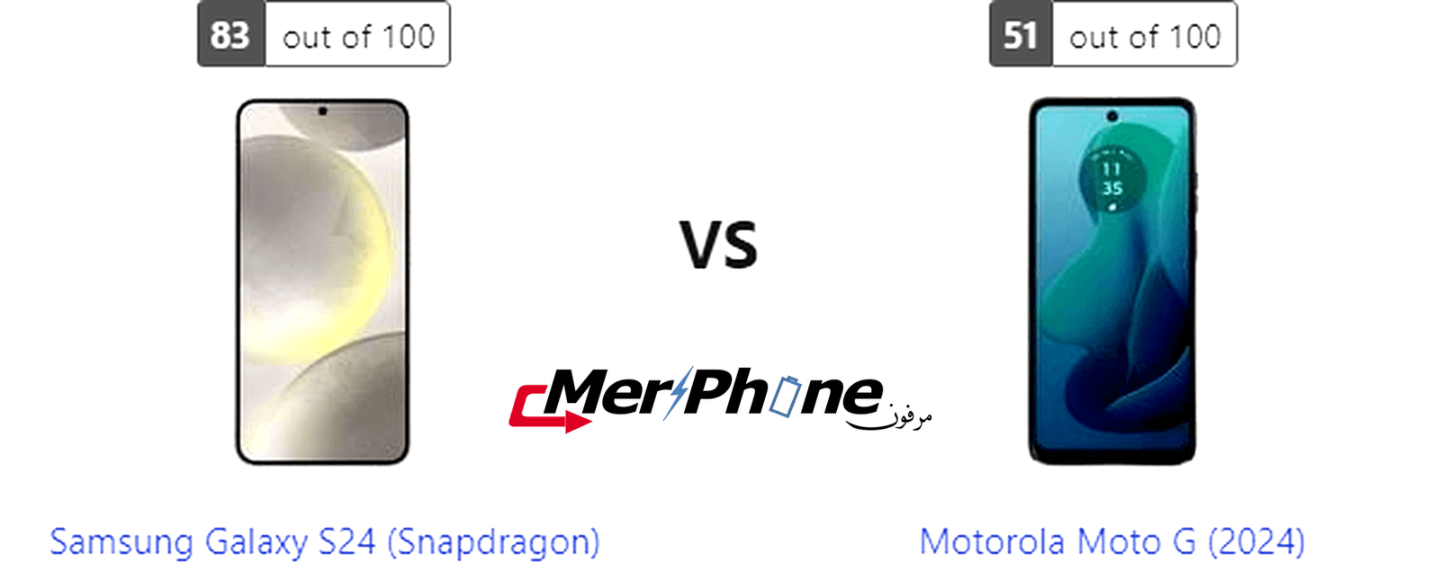 دليل الاختيار المتكامل: Samsung Galaxy S24 (Snapdragon) أو Motorola Moto G (2024)؟