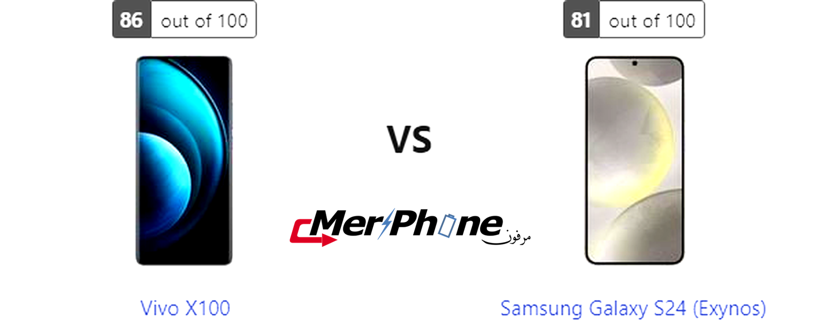 مراجعة فنية: مقارنة دقيقة بين Vivo X100 و Samsung Galaxy S24 (Exynos)
