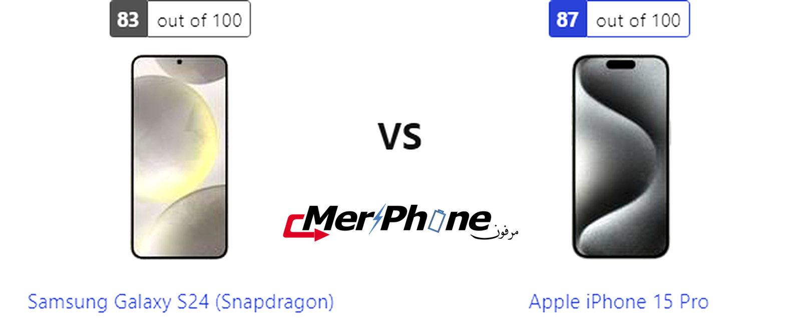 معركة الهواتف الذكية: Samsung Galaxy S24 (Snapdragon) يواجه Apple iPhone 15 Pro