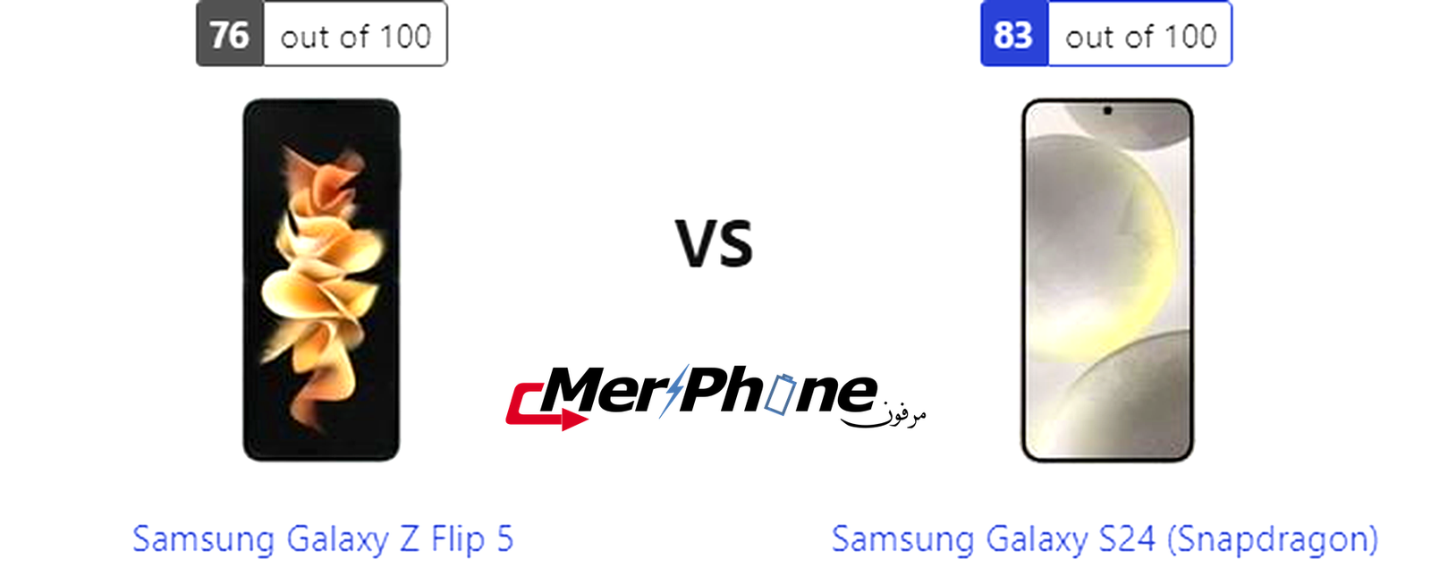 تحليل دقيق للأداء: مقارنة Samsung Galaxy Z Flip 5 و Samsung Galaxy S24 (Snapdragon)