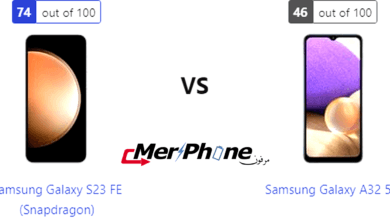 دليل الاختيار المتكامل: Samsung Galaxy S23 FE (Snapdragon) أو Samsung Galaxy A32 5G؟