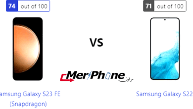مقارنة مواصفات Samsung Galaxy S23 FE (Snapdragon) و Samsung Galaxy S22
