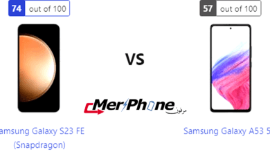 مختبر الابتكار التكنولوجي: Samsung Galaxy S23 FE (Snapdragon) أم Samsung Galaxy A53 5G؟