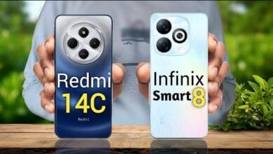 مقارنة فنية: نقاط الاختلاف بين Xiaomi Redmi 14C و Infinix Smart 8 Pro