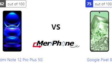 تحليل عميق: مواصفات Xiaomi Redmi Note 12 Pro Plus 5G و Google Pixel 8
