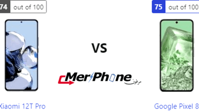 دراسة مقارنة: تفاصيل Xiaomi 12T Pro و Google Pixel 8