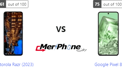 دراسة تقنية شاملة: Motorola Razr (2023) يتحدى Google Pixel 8