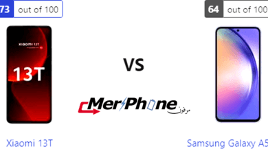 معركة التكنولوجيا المتقدمة: مقارنة Xiaomi 13T مع Samsung Galaxy A54 5G