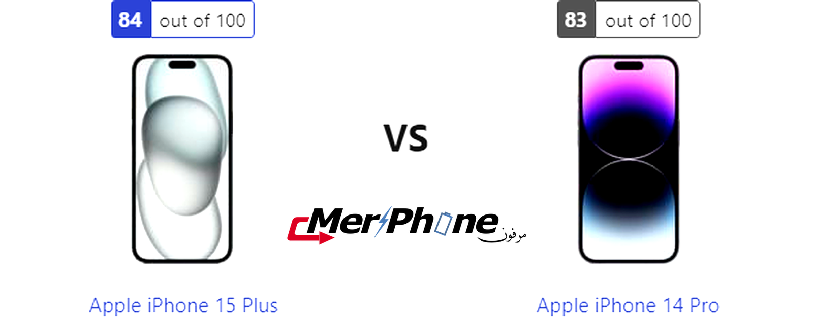 تحليل استراتيجي للمواصفات: Apple iPhone 15 Plus و Apple iPhone 14 Pro