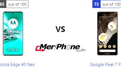 معركة الهواتف المتقدمة: مقارنة Motorola Edge 40 Neo و Google Pixel 7 Pro