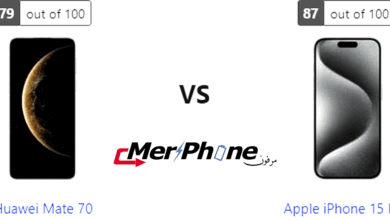 مقارنة مواصفات Huawei Mate 70 و Apple iPhone 15 Pro