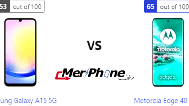 تقييم شامل: خصائص Samsung Galaxy A15 5G مقابل Motorola Edge 40 Neo