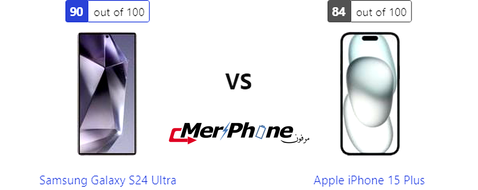 مختبر الابتكارات: خصائص Samsung Galaxy S24 Ultra ضد Apple iPhone 15 Plus