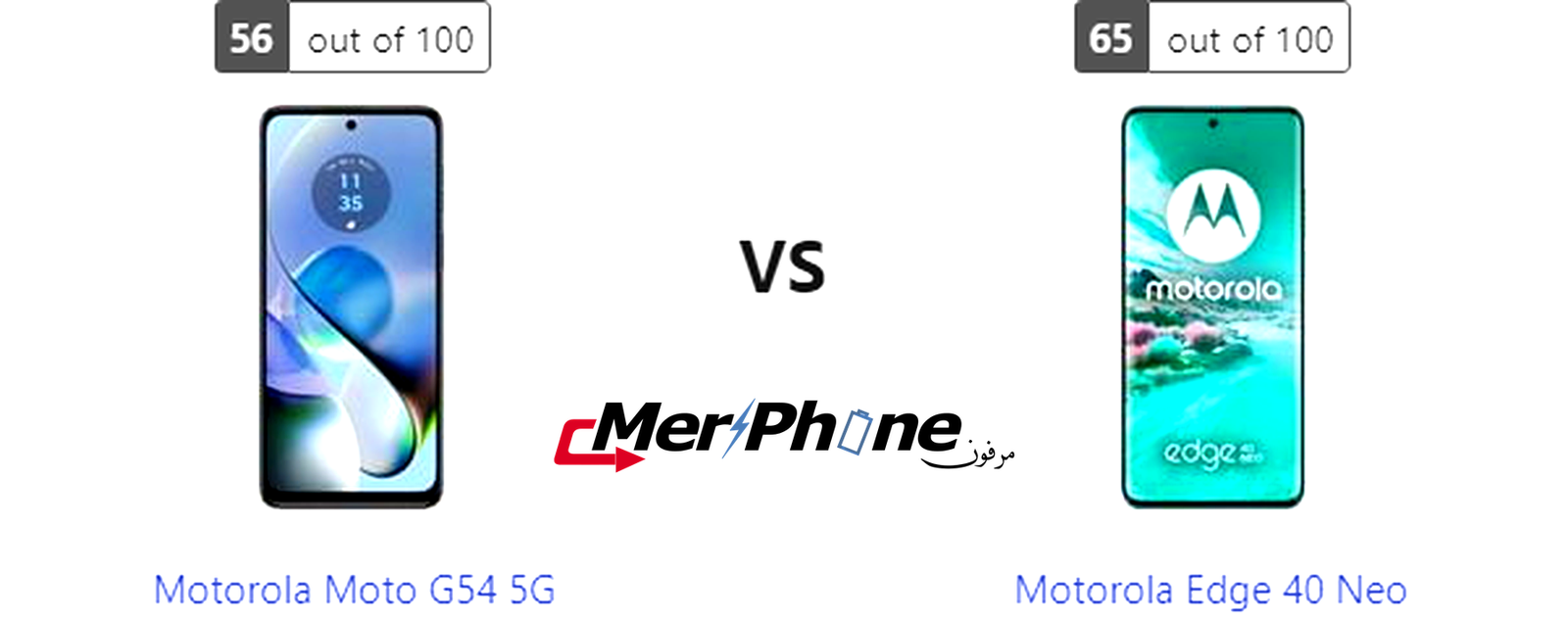 دراسة تقنية شاملة: Motorola Moto G54 5G يتحدى Motorola Edge 40 Neo
