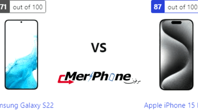 دليل المفاضلة التقنية: Samsung Galaxy S22 مقابل Apple iPhone 15 Pro