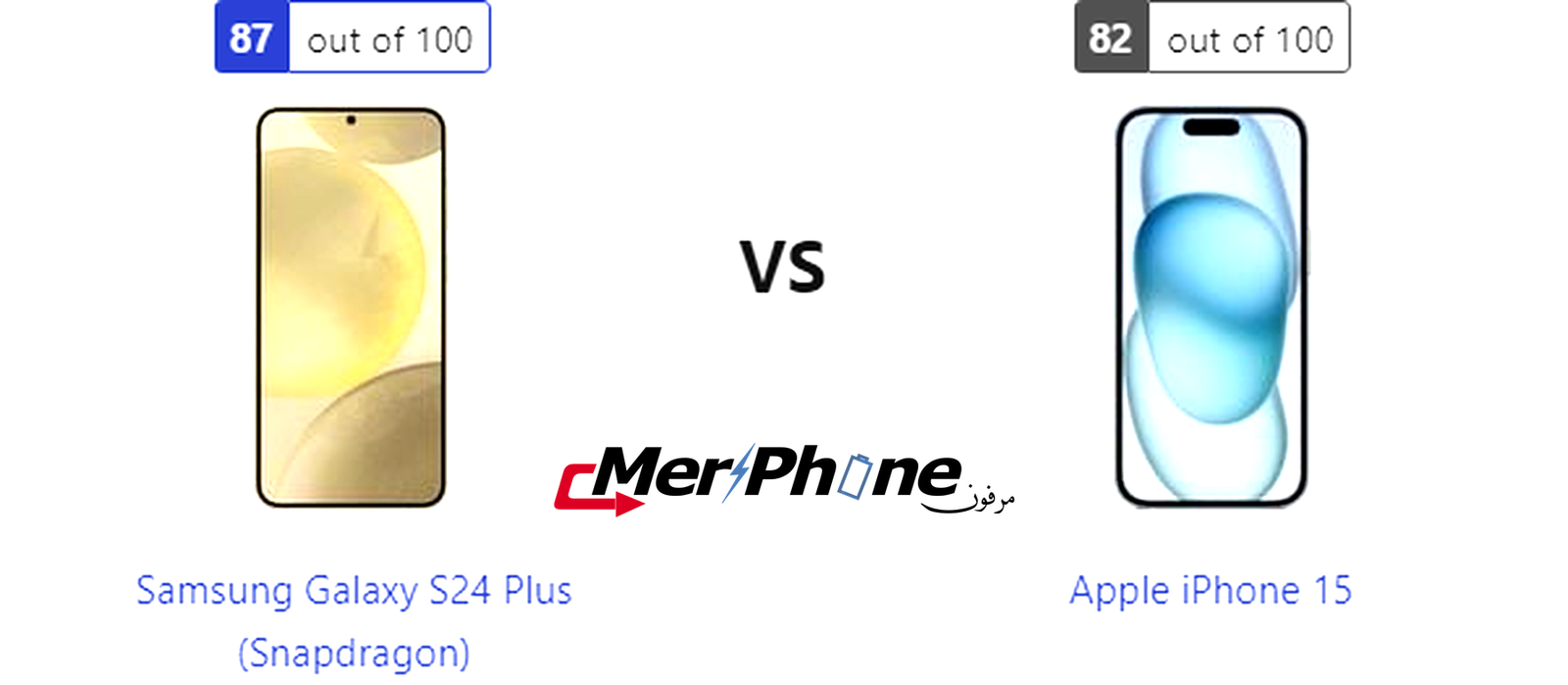 تحليل متكامل: مميزات Samsung Galaxy S24 Plus (Snapdragon) ضد Apple iPhone 15