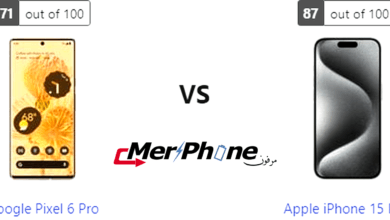 تحليل عميق للمواصفات: Google Pixel 6 Pro مقابل Apple iPhone 15 Pro
