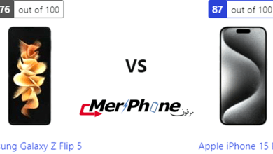 مواصفات Samsung Galaxy Z Flip 5 مقابل Apple iPhone 15 Pro