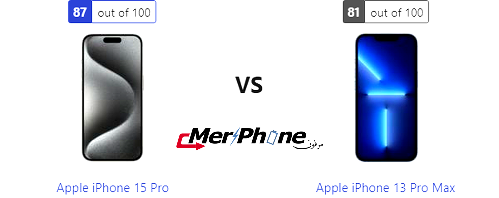 دراسة مقارنة: تفاصيل Apple iPhone 15 Pro و Apple iPhone 13 Pro Max