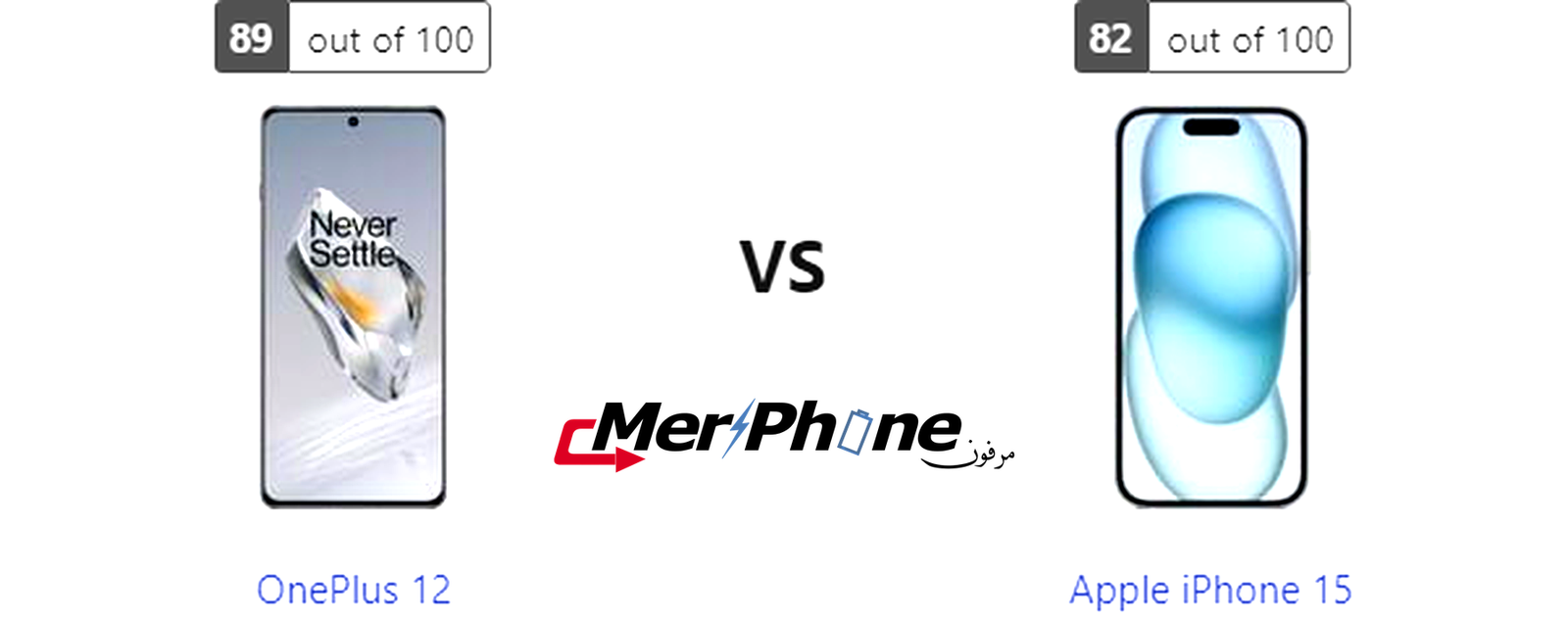 مراجعة استراتيجية عميقة: OnePlus 12 ضد Apple iPhone 15