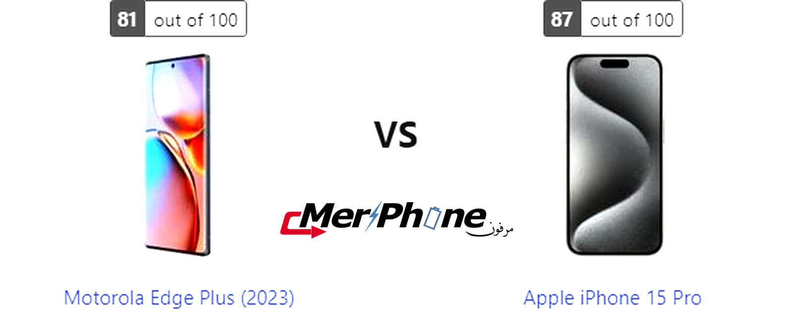 دراسة تقنية متخصصة: Motorola Edge Plus (2023) و Apple iPhone 15 Pro