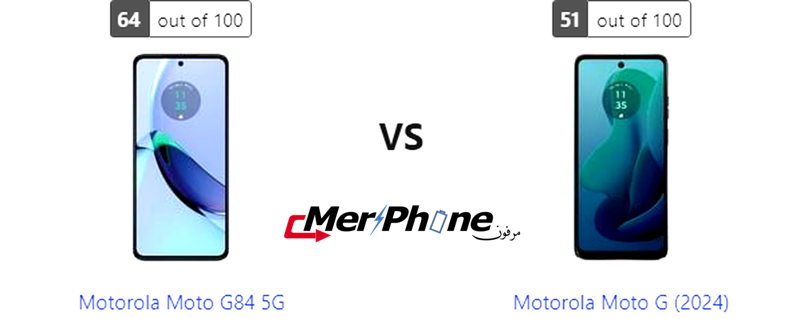 تحليل عميق: مقارنة Motorola Moto G84 5G و Motorola Moto G (2024)