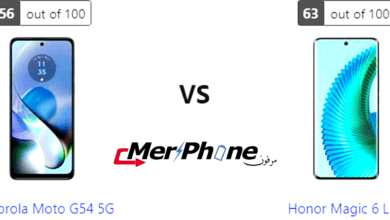 مختبر التكنولوجيا: مميزات Motorola Moto G54 5G مقابل Honor Magic 6 Lite