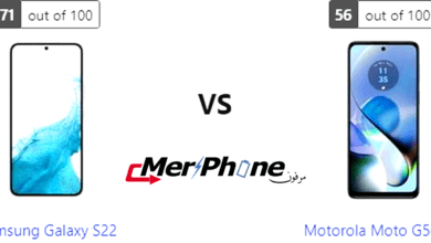 مراجعة علمية: Samsung Galaxy S22 ضد Motorola Moto G54 5G