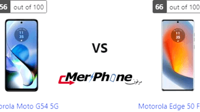 مراجعة فنية: مقارنة دقيقة بين Motorola Moto G54 5G و Motorola Edge 50 Fusion