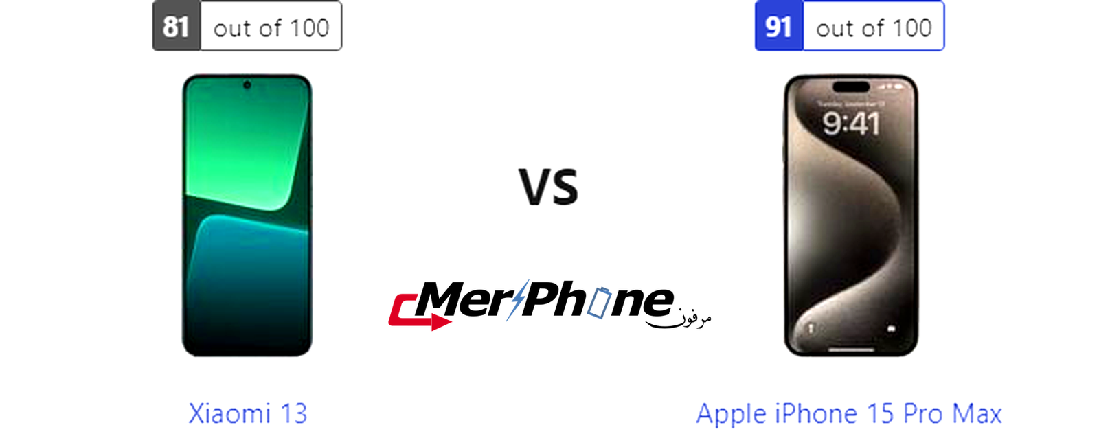تحليل متكامل: مميزات Xiaomi 13 ضد Apple iPhone 15 Pro Max