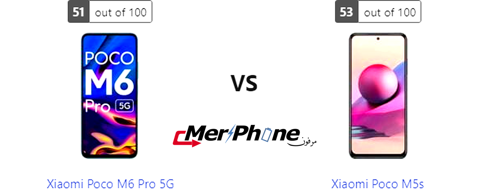 دراسة متكاملة: مميزات Xiaomi Poco M6 Pro 5G و Xiaomi Poco M5s