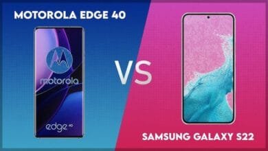 مقارنة هاتف: Samsung Galaxy S22 ضد Motorola Edge 40