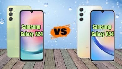 مقارنة شاملة: Samsung Galaxy A34 5G ضد Samsung Galaxy A24 4G