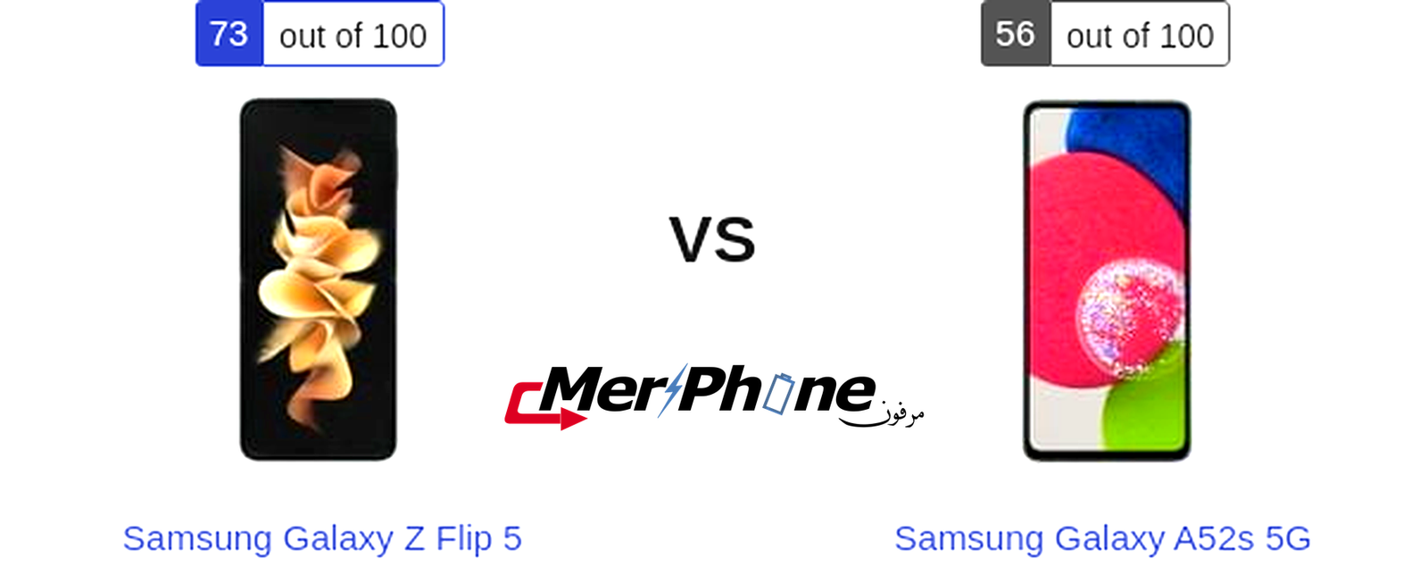 دليل المستهلك المتكامل: Samsung Galaxy Z Flip 5 ضد Samsung Galaxy A52s 5G
