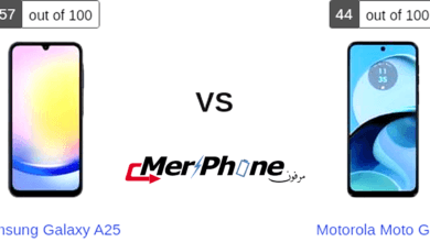 تحليل عميق: مقارنة Samsung Galaxy A25 و Motorola Moto G14
