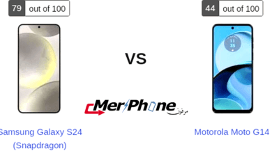 تحليل شامل: Samsung Galaxy S24 (Snapdragon) ضد Motorola Moto G14