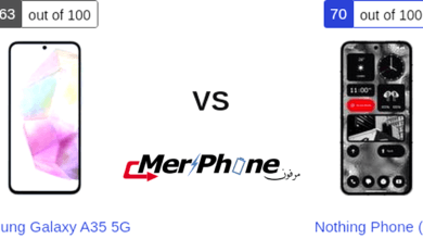 معركة الابتكار: Samsung Galaxy A35 5G ضد Nothing Phone (2)