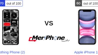 معركة الهواتف الذكية: Nothing Phone (2) يواجه Apple iPhone 11