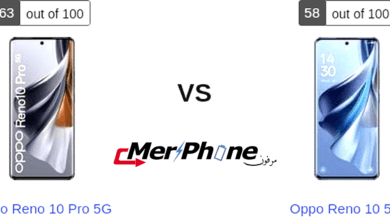 مختبر الهواتف: مقارنة Oppo Reno 10 Pro 5G مع Oppo Reno 10 5G