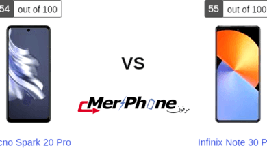 مراجعة علمية دقيقة: Tecno Spark 20 Pro ضد Infinix Note 30 Pro