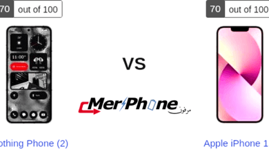 مقارنة استراتيجية: Nothing Phone (2) يتحدى Apple iPhone 13