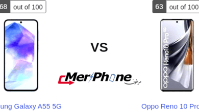 تحليل دقيق للابتكارات: Samsung Galaxy A55 5G و Oppo Reno 10 Pro 5G