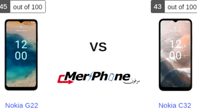 دليل الاختيار الذكي: Nokia G22 مقابل Nokia C32