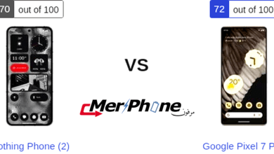 مختبر التكنولوجيا: مميزات Nothing Phone (2) مقابل Google Pixel 7 Pro