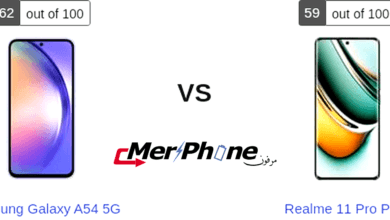تقييم متخصص: مواصفات Samsung Galaxy A54 5G و Realme 11 Pro Plus
