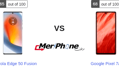معركة التكنولوجيا المتقدمة: مقارنة Motorola Edge 50 Fusion مع Google Pixel 7a
